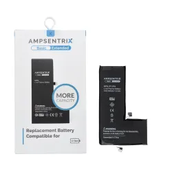 AmpSentrix Basic bateria do iPhone 11 Pro (zwiększona pojemność 3450 mAh)