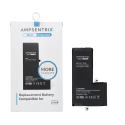 AmpSentrix Basic bateria do iPhone 11 Pro Max (zwiększona pojemność 4550mAh)