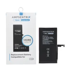 AmpSentrix Basic bateria do iPhone 15 (zwiększona pojemność 3600 mAh)