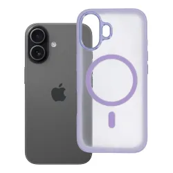 Etui na iPhone 17 Flexline Mag Cover zgodne z MagSafe fioletowe