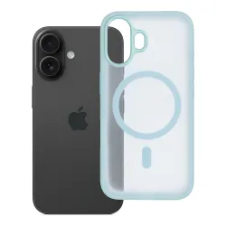 Etui na iPhone 16 Flexline Mag Cover zgodne z MagSafe zielone