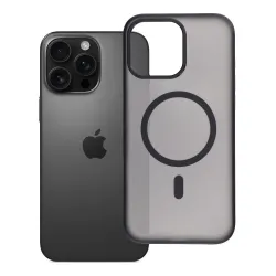 Etui na iPhone 16 PRO MAX Flexline Mag Cover zgodne z MagSafe czarne