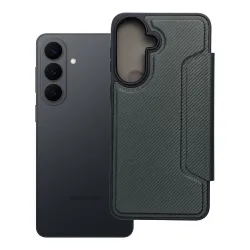 Etui z klapką na Samsung A57 5G Razor Book ciemnozielone