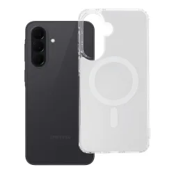 Etui na Samsung A37 Clear Fusion Mag Cover zgodne z MagSafe białe