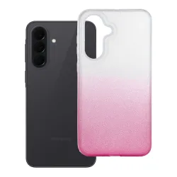 Etui na Samsung A37 5G Shining transparentne różowe