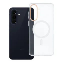 Etui na Samsung A57 Go Orange zgodne z MagSafe transparentne