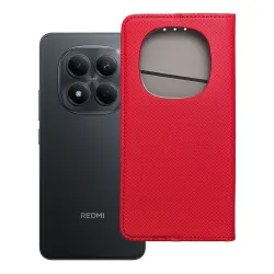 Etui z klapką na Xiaomi Redmi NOTE 15 5G Smart Case Book czerwone