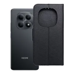 Etui z klapką na Xiaomi Redmi NOTE 15 5G Fancy Book czarne