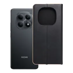 Etui z klapką na Xiaomi Redmi NOTE 15 5G Luna Book Gold czarne