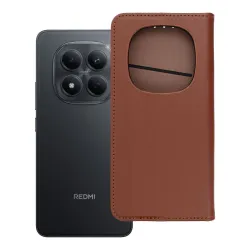 Etui z klapką na Xiaomi Redmi NOTE 15 PRO 5G Smart Pro Book skórzane brązowe