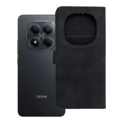 Etui z klapką na Xiaomi Redmi NOTE 15 PRO 5G Tender Book czarne