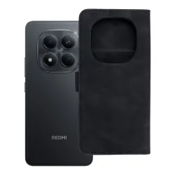 Etui z klapką na Xiaomi Redmi NOTE 15 PRO 4G Tender Book czarne