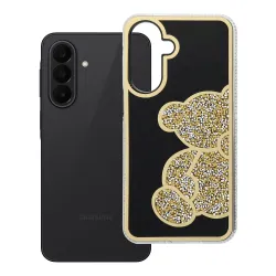 Etui na Samsung A27 5G Teddy Bear złote