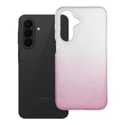Etui na Samsung A27 5G Shining transparentne różowe