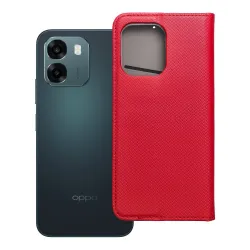Etui z klapką na Oppo A6 Smart Case Book czerwone