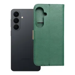 Etui z klapką na Samsung S26 PLUS Split Book zielono-złote