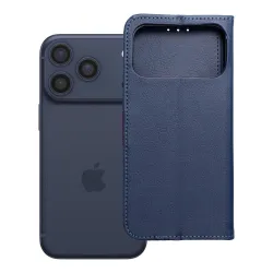 Etui z klapką na iPhone 17 PRO MAX / 18 PRO MAX Split Book granatowo-czerwone
