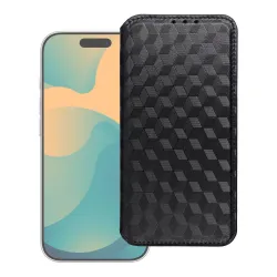 Etui z klapką na iPhone 17 PRO / 18 PRO Cubic Book czarne