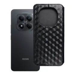 Etui z klapką na Xiaomi Redmi NOTE 15 5G Cubic Book czarne
