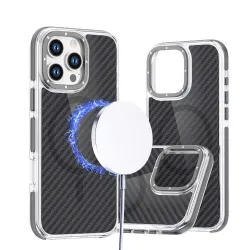 Etui na Xiaomi Redmi Note 15 PRO 4G Fiber zgodne z MagSafe szare