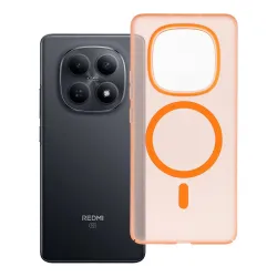 Etui na Xiaomi Redmi Note 15 4G Go Orange zgodne z MagSafe pomarańczowe