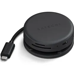 Adapter HUB 7w1 USB C Satechi Multiport ST-POTG7C czarny