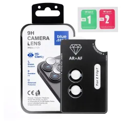 Szkło hartowane na aparat do Samsung FLIP 7 Blue Star Easy Install czarne