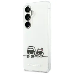 KARL LAGERFELD futerał do SAMSUNG S26 Plus KLHMS26M6HPKACH (Magnetic IML K&C Peekaboo) transparentny