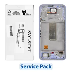 ServicePack Wyświetlacz LCD SAMSUNG A34 5G A346B Purple GH82-31200D