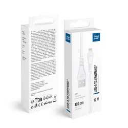 Kabel USB-A do Lightning Blue Star 2A 12W 1 m PJ-DG5-A biały