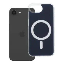 Etui na iPhone 16e (SE4 2025) / 17e Clear Fusion Mag Cover zgodne z MagSafe granatowe