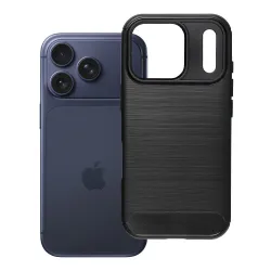 Etui na iPhone 17 Pro / 18 Pro (low camera edge) Carbon 2.0 czarny