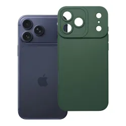 Etui na iPhone 17 Pro Max / 18 Pro Max (low camera edge) Matt 2.0 ciemnozielone