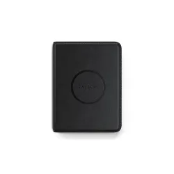 Lokalizator zgodny z Apple Find My Satechi FindAll Passport Cover w formie etui na paszport ze skóry wegańskiej ST-VPCK czarny