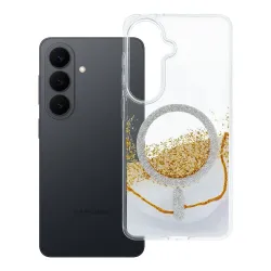 Etui na Samsung S26 Golden zgodne z MagSafe czarne