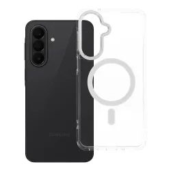 Etui na Samsung A27 Frame Clear Hybrid Mag Cover zgodny z MagSafe transparentne