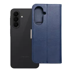 Etui z klapką na Samsung A27 Split Book granatowo-kremowe