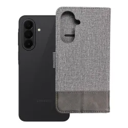 Etui z klapką na Samsung A27 Gomma Book szare