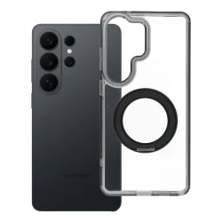 Etui na Samsung S26 Ultra Frame Circle Stand zgodne z MagSafe czarne