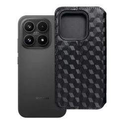 Etui z klapką na Xiaomi 17 Cubic Book czarne