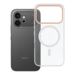 Etui na Honor 600 / 600 PRO Go Orange zgodne z MagSafe transparentne
