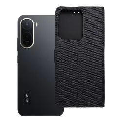 Etui z klapką na Xiaomi Redmi A7 PRO 4Card RFID antykradzieżowe tech fabric czarne