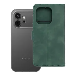 Etui z klapką na Honor 600 LITE Tender Book zielone