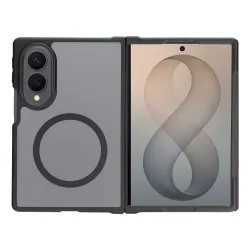 Etui na Samsung Z Fold 8 4sF-S Acrylic zgodny z MagSafe czarne
