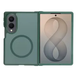 Etui na Samsung Z Fold 8 4sF-S Acrylic zgodny z MagSafe ciemnozielone