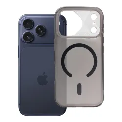 Etui na iPhone 17 Pro / 18 Pro (low camera edge) Aurora zgodne z MagSafe czarne