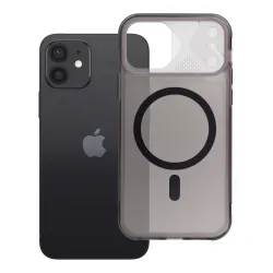 Etui na iPhone 12 / 12 Pro Aurora zgodne z MagSafe czarne