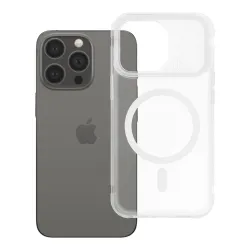 Etui na iPhone 13 PRO Aurora zgodne z MagSafe białe