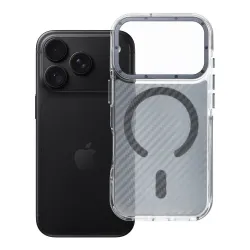 Etui na iPhone 18 Pro / 17 Pro Fiber zgodne z MagSafe szare