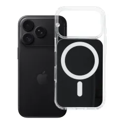 Etui na iPhone 18 Pro / 17 Pro Clear Fusion Mag Cover zgodne z MagSafe czarne